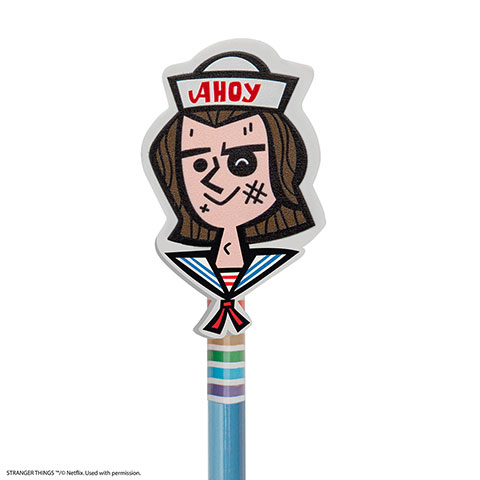 Pencil and eraser Steve Scoops Ahoy - Stranger Things