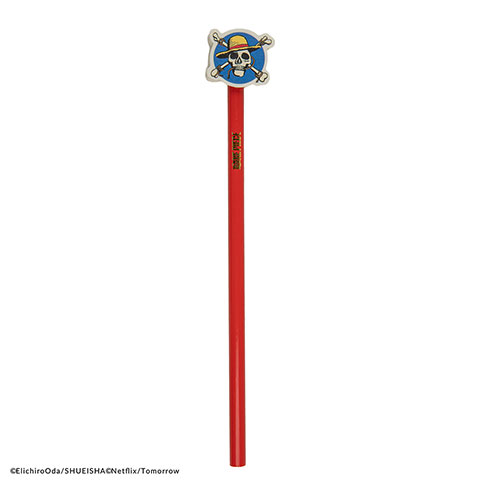 Crayon et gomme Crâne de Luffy - One Piece