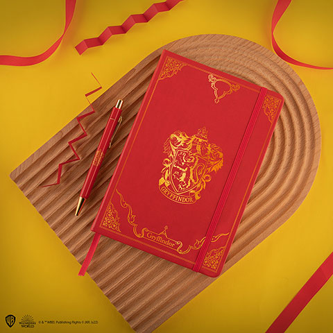 Carnet deluxe et stylo Gryffondor - Harry Potter