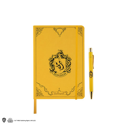 Carnet deluxe et stylo Poufsouffle - Harry Potter