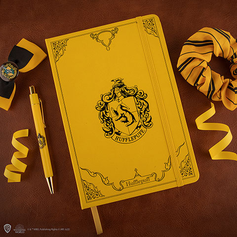 Carnet deluxe et stylo Poufsouffle - Harry Potter