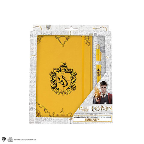 Carnet deluxe et stylo Poufsouffle - Harry Potter