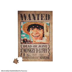 CR5891-Puzzle magnétique Luffy Wanted - One Piece