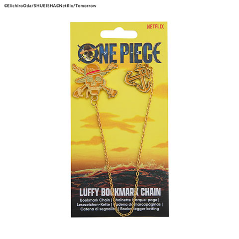 Luffy‘s skull Chain bookmark - One Piece