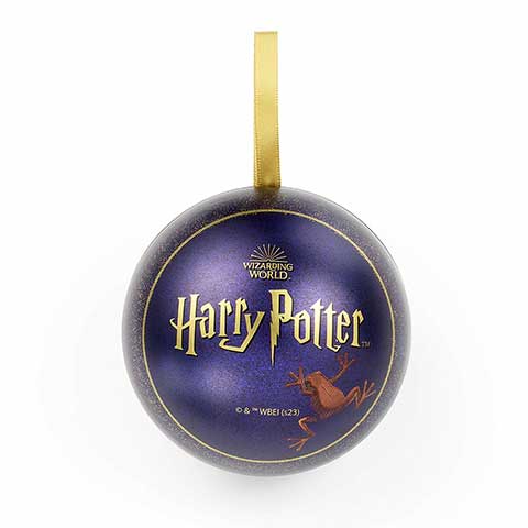 Boule de Noël Chocogrenouille - Pin’s - Harry Potter
