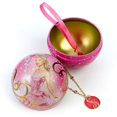 Glinda Pink Shiz University Bauble - Wicked