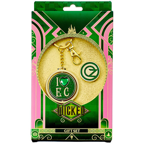 Portachiavi I love Emerald City e Oz di Pin - Wicked