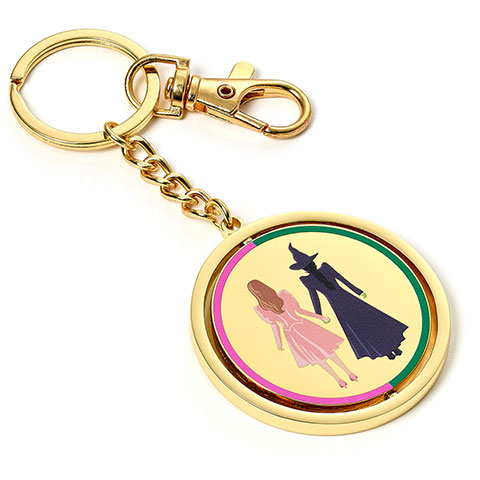 I love Emerald City Spinning Keyring - Wicked