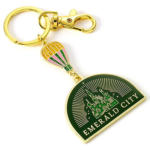 Emerald City Hot Air Balloon Keyring- Wicked