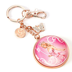 EWKK00005-Glinda Bubble Keyring - Wicked