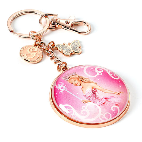 Glinda Bubble Keyring - Wicked