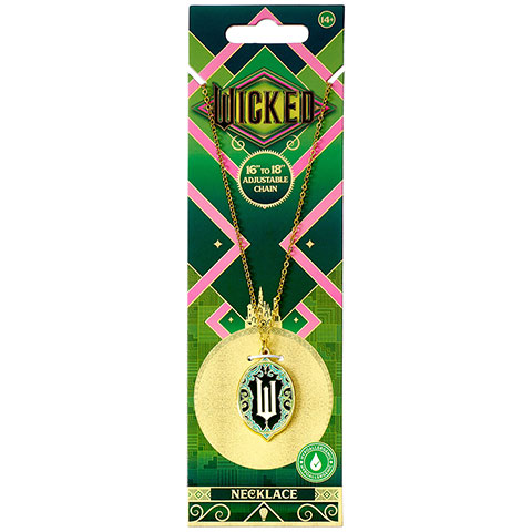 Collar W Green Emerald City - Wicked