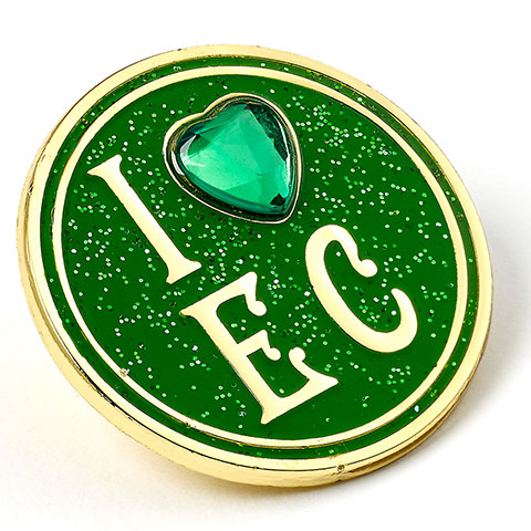 I love Emerald City Pin Badge - Wicked