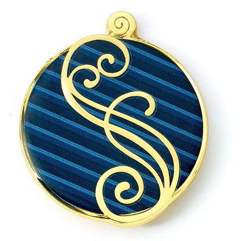 Blue Shiz Pin Badge - Wicked