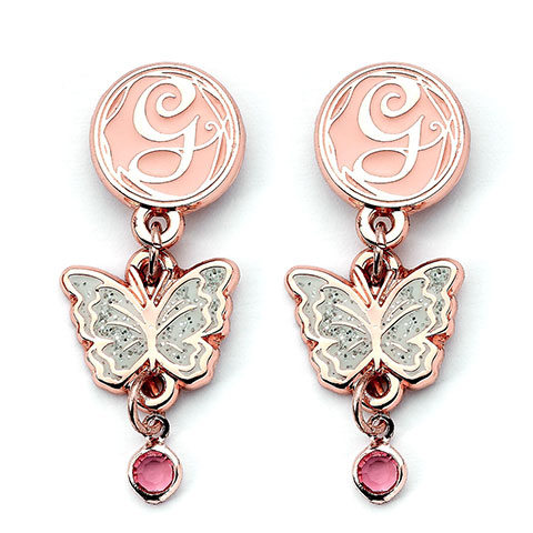 Glinda Drop Butterfly Earrings- Wicked