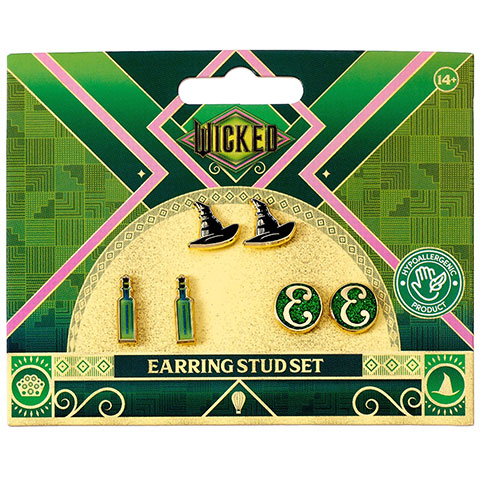 Elphaba earrings set - Wicked