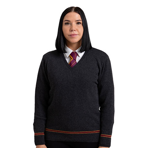 Pull Gryffondor col V - Harry Potter