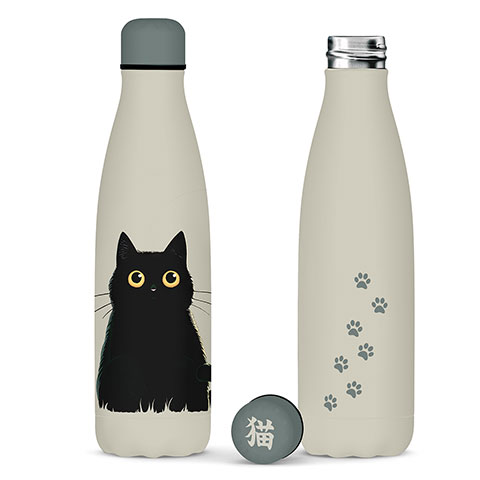 Insulated bottle 500ml - 猫 (NEKO)