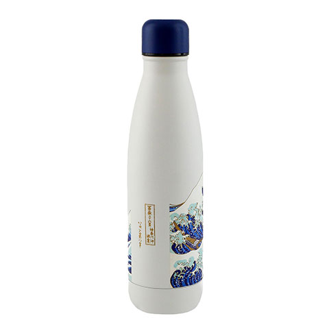 Botella isotérmica 500ml - La gran ola de Kanagawa