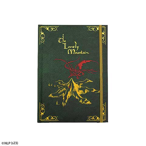 Hard cover notebook - The Lonely Mountain - The Hobbit