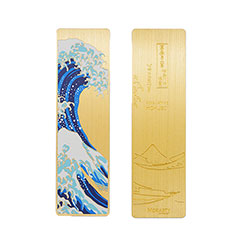 MAP5390-Metal bookmark - The Great Wave of Kanagawa