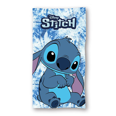 Toalla de baño Azul - Stitch