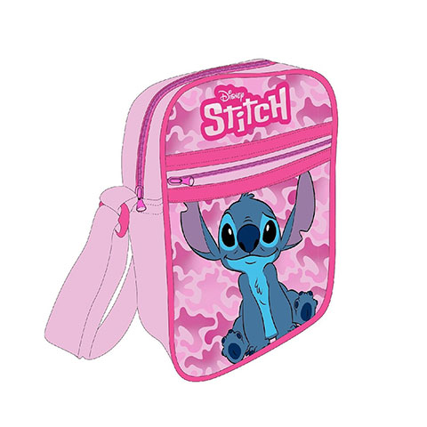 Pink shoulder bag - Stitch