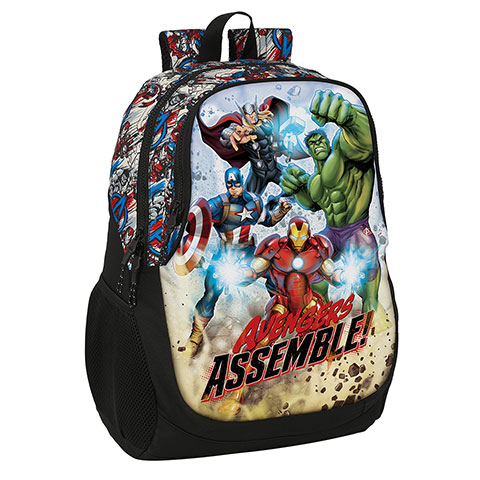 Double backpack - 44 x 32 x 16 cm - Forever - Avengers Assemble ! - Marvel