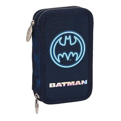 Double pencil case & stationery set (28 pieces) - Batman ™