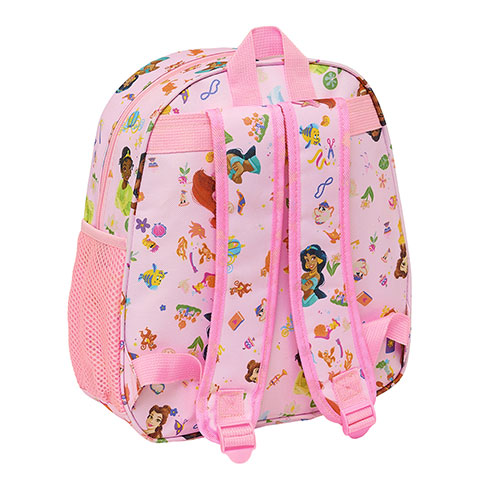 Backpack 3D - 33 x 27 x 10 cm - Rapunzel, Ariel & Moana - Disney Princess
