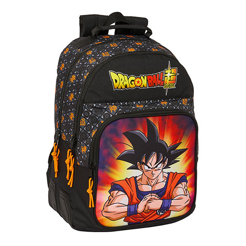 Mochila doble - 42 x 32 x 15 cm - Goku - Dragon Ball Super