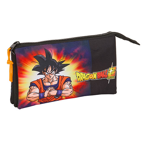 Triple flat pencil case - Goku - Dragon Ball Super