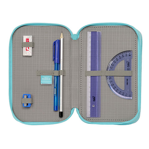 Triple pencil case set & stationery (36 pieces) - Hello spring - Frozen ™