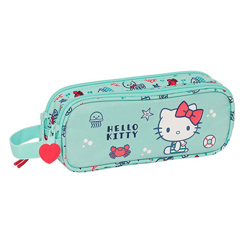 Estuche doble - Amantes del mar - Hello Kitty
