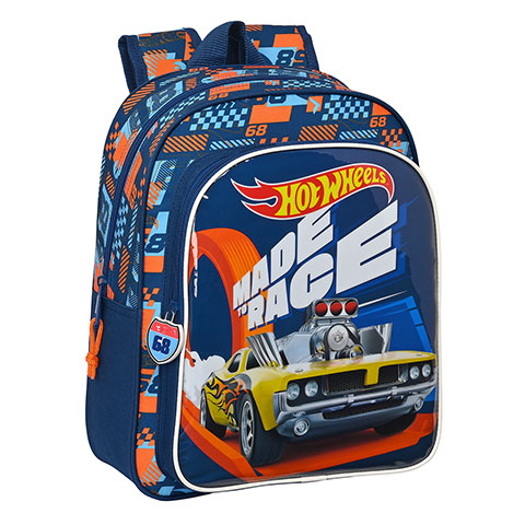 Backpack - 33 x 27 x 10 cm - Made to race - Speed club - Hot Wheels