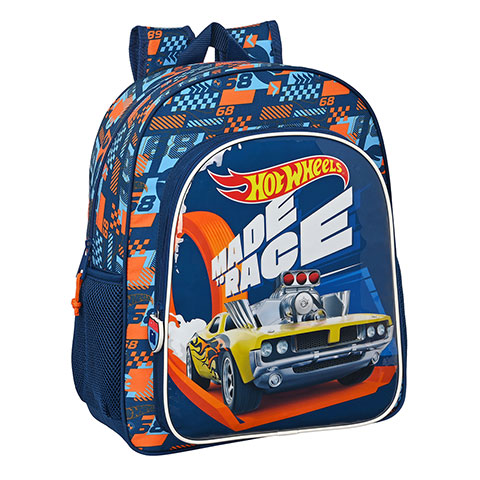 Backpack - 38 x 32 x 12 cm - Made to race - Speed club - Hot Wheels