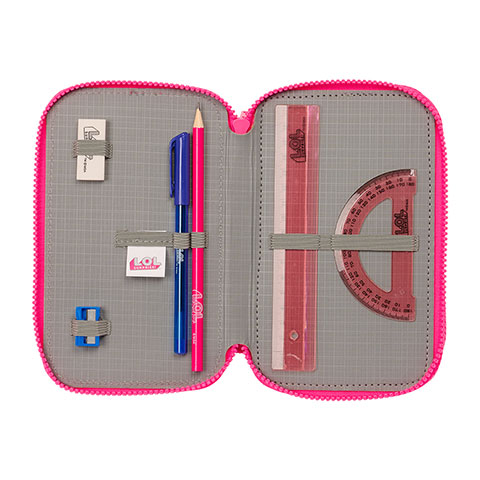 Triple pencil case set & stationery (36 pieces) - L.O.L. Surprise! ™