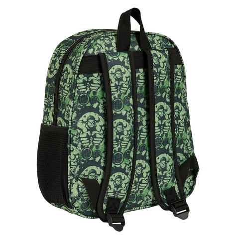 Backpack 3D - 33 x 27 x 10 cm - Hulk ™