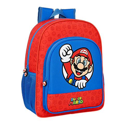 Zaino - 38 x 32 x 12 cm - Mario - Super Mario
