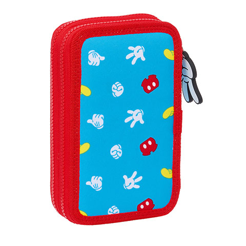 Double pencil case & stationery set (28 pieces) - Mickey Mouse ™