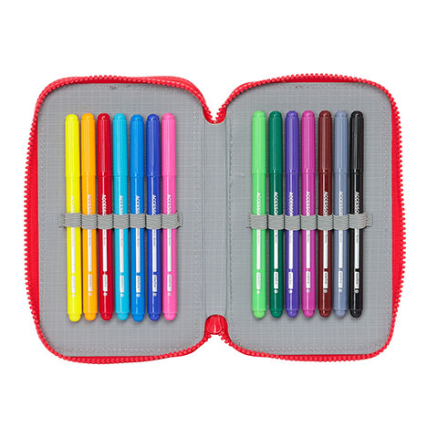 Double pencil case & stationery set (28 pieces) - Mickey Mouse ™