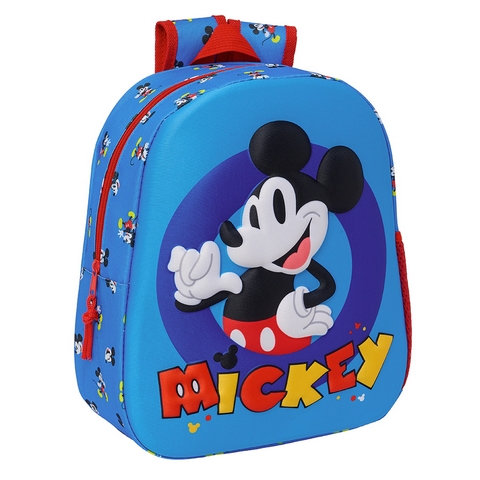 Rucksack 3D - 33 x 27 x 10 cm - Micky Maus Wunderhaus ™