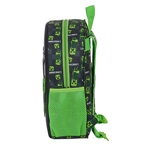 Backpack 3D - 33 x 27 x 10 cm - Creeper - Minecraft