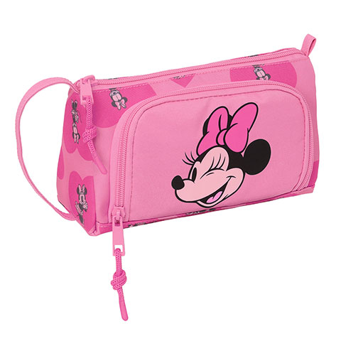 Portapenne doppio rigido con 32 accesssori - Minnie Mouse ™