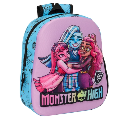 Mochila 3D - 33 x 27 x 10 cm - Monster High ™