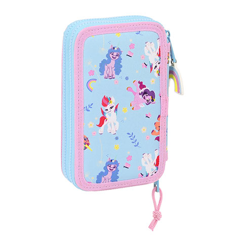 Double pencil case & stationery set (28 pieces) - My Little Pony ™
