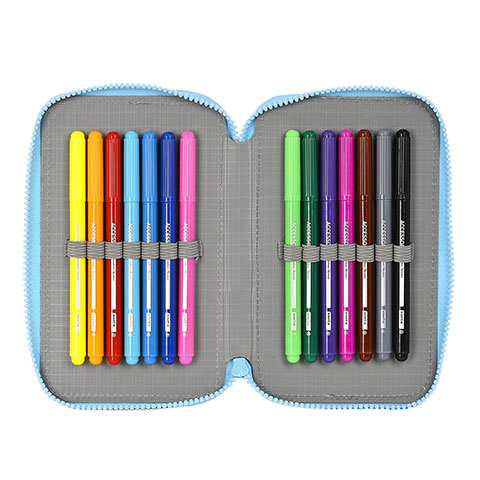 Double pencil case & stationery set (28 pieces) - My Little Pony ™