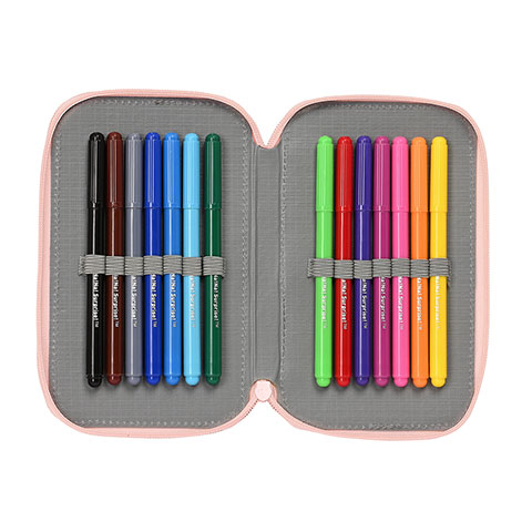 Double pencil case & stationery set (28 pieces) - Na!Na!Na! ™