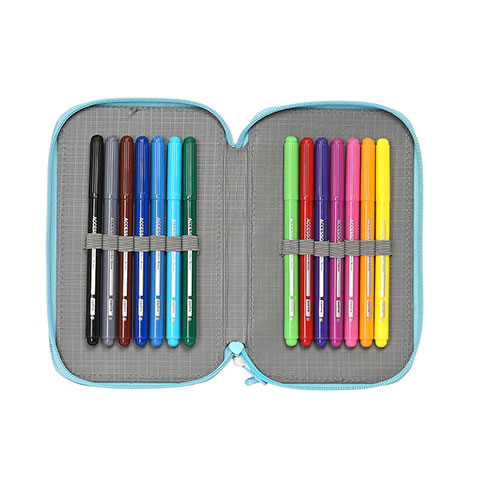 Double pencil case & stationery set (28 pieces) - Paw Patrol ™