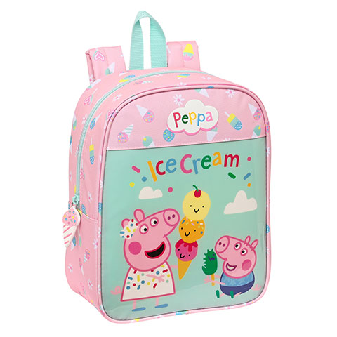 Rucksack - 27 x 22 x 10 cm - Ice Cream - Peppa Pig